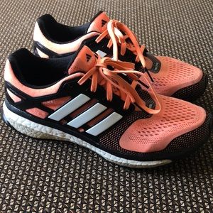 Adidas Energy Boost. Orange & Black. Size 11.